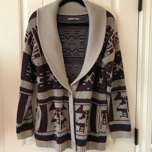 Rubbish Aztec Cardigan